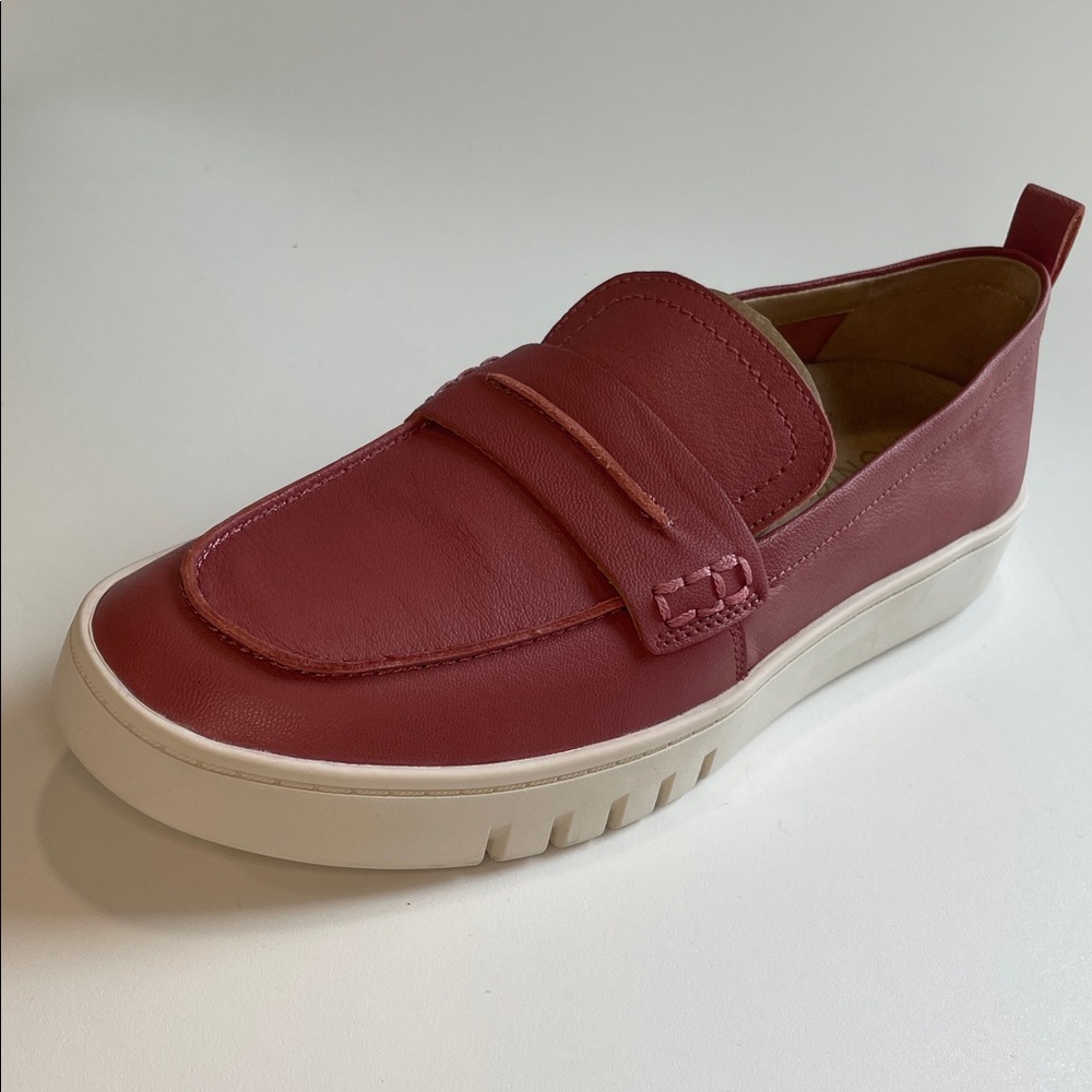 Vionic Chantel Leather Slip-On Penny Loafers